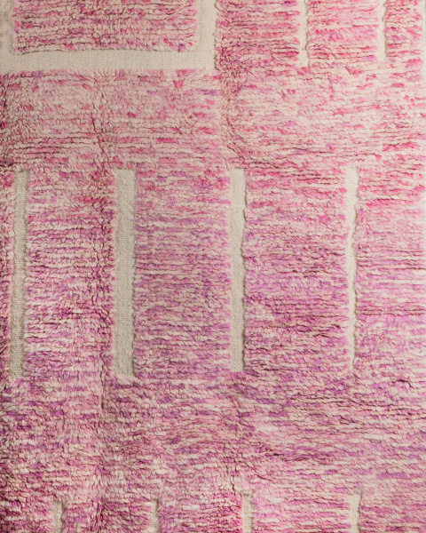Beni Ourain Pink Lila Beni Ourain Pink Lila