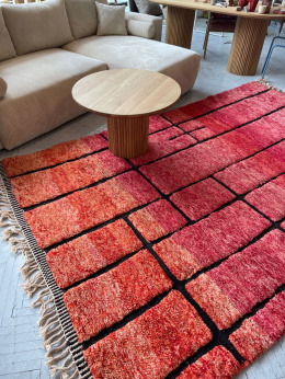 Brick red carpet Beni Mrirt 2.0 / 3.0 m