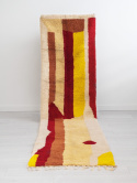 Red and yellow wool rugs