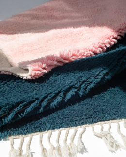 Wool rug Emerald Pink 1.60 / 2.50 m