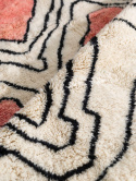 Zebra wool carpet