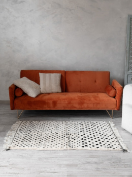 Marokański dywan wełniany Kropki