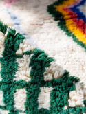 Moroccan wool carpet Eye