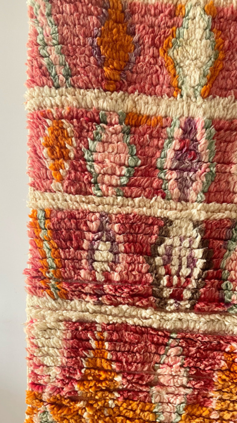 Multicolored vintage rug Multicolored vintage rug