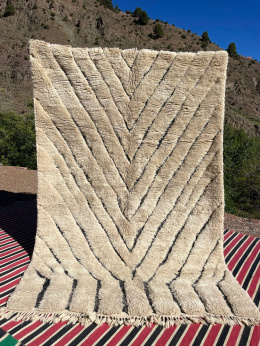 Marokański dywan wełniany