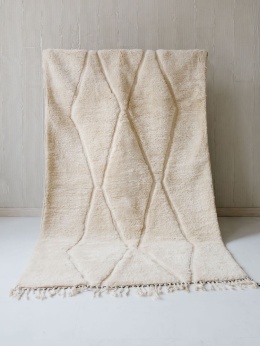 Moroccan rug Cream V 1.71/2.75 m