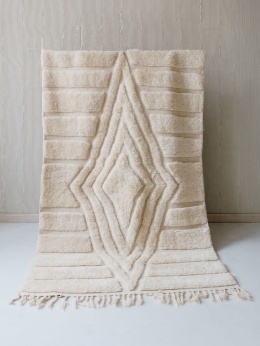 Berber rug Cream II 1.57/2.55 m