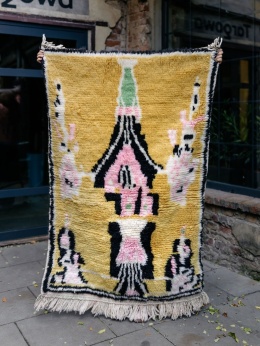 Mały dywan berberyjski Echo 1.08/1.70 m