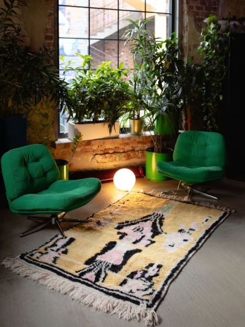 Mały dywan berberyjski Echo 1.08/1.70 m