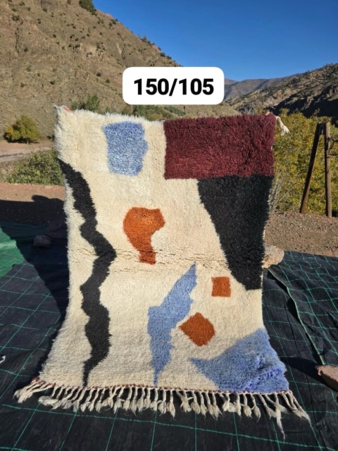 Mały marokański dywan 1.05/1.50 m