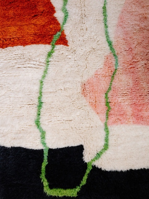 Small Moroccan wool carpet Safi 1.00/1.56 m