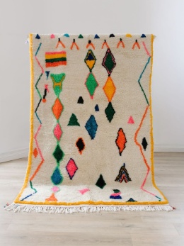 Maroccan carpet Azilal V 1.52/2.43 m