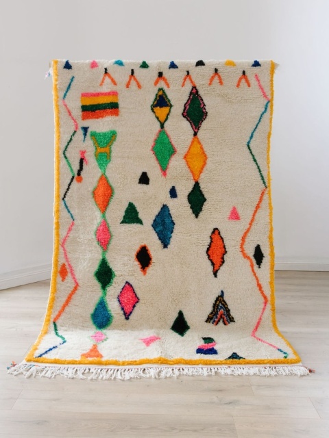 Maroccan carpet Azilal V 1.52/2.43 m