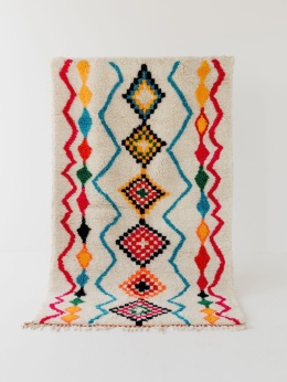 Azilal wool rug 1.52/2.53 m