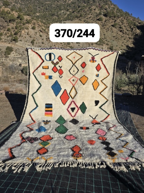 Marokański dywan Azilal 2.44/3.70 m