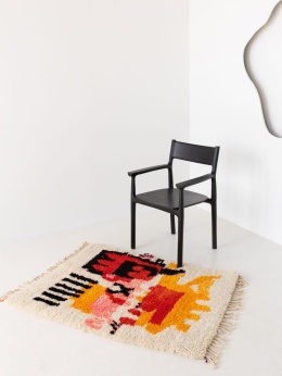Moroccan wool rug 0.97/1.30 m