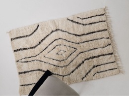 Moroccan wool rug Berber II 1.10/1.50 m