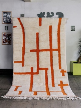 Moroccan Wool Rug Labirynt 1.50/2.56 m