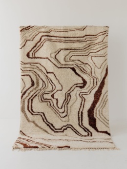 Moroccan wool rug 1.54/2.43 m