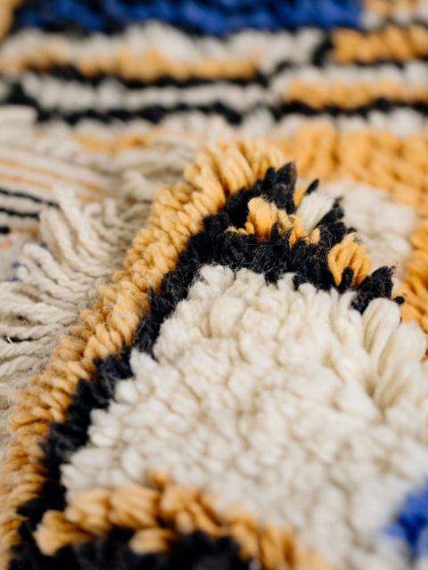 Moroccan wool rug Ocean 1.55/2.38 m Moroccan wool rug Ocean 1.55/2.38 m
