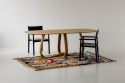 Moroccan wool rug  Ocean 1.55/2.38 m