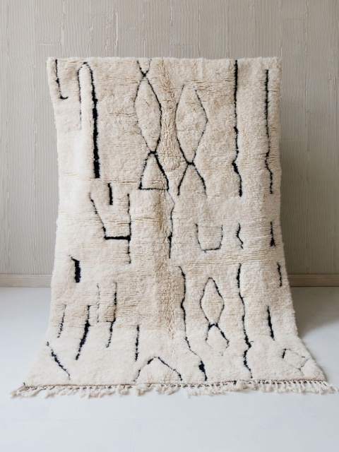 Marokański dywan wełniany Znaki 1.60/2.40 m