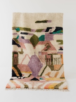 Maroccan wool carpet 1.65/2.56 m