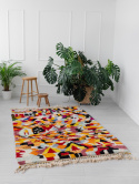 Moroccan wool rug Spring II