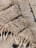 Moroccan wool rug Cappuccino