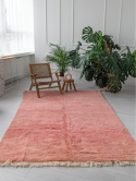 Moroccan wool carpet Peachy Pink