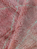 Moroccan wool carpet Peachy Pink