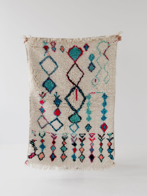 Moroccan Azilal wool rug Nemo 1.08/1.56 m Moroccan Azilal wool rug Nemo 1.08/1.56 m