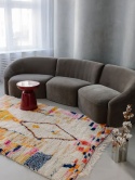 Moroccan wool rug Blush 1.46/240 m