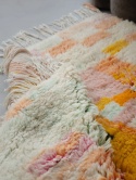 Moroccan wool rug Blush 1.46/240 m