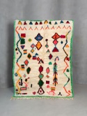Moroccan wool carpet X 1.43/2.07 m