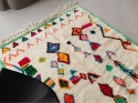 Moroccan wool carpet X 1.43/2.07 m