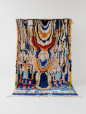 Moroccan wool rug  Ocean 1.55/2.38 m