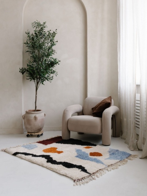 Marokański dywan wełniany Stone 1.05/1.50 m