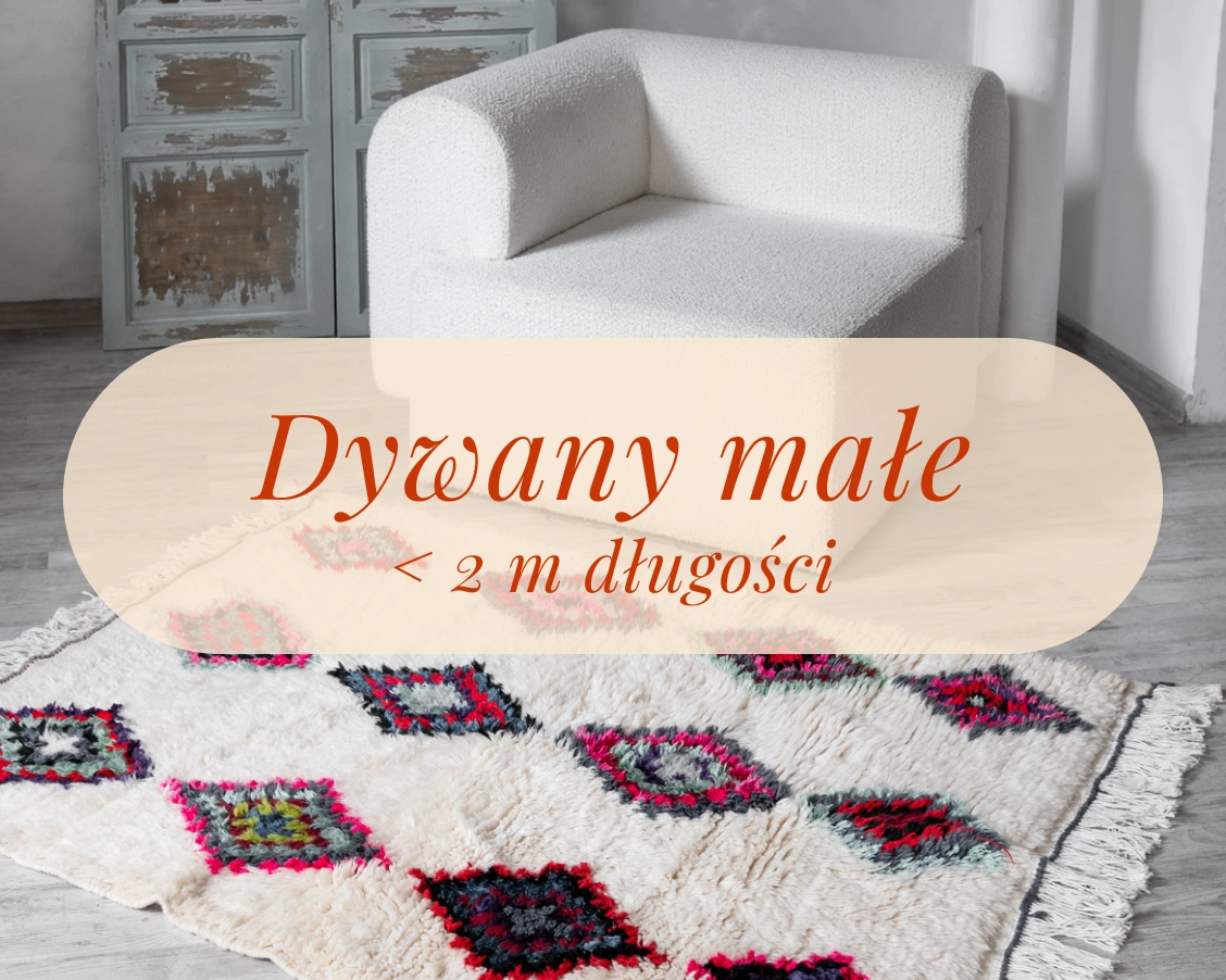 małe dywany marokańskie wełniane
